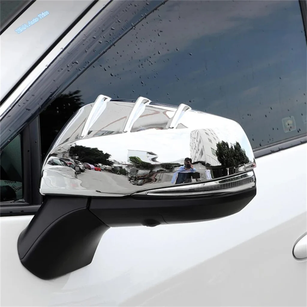 For Toyota Sienna 2021 - 2025 Chrome Car Tail Lights Lamp / Door Handle / Rear Window Spoiler Side Pillar Cover Trim Accessories - Image 4