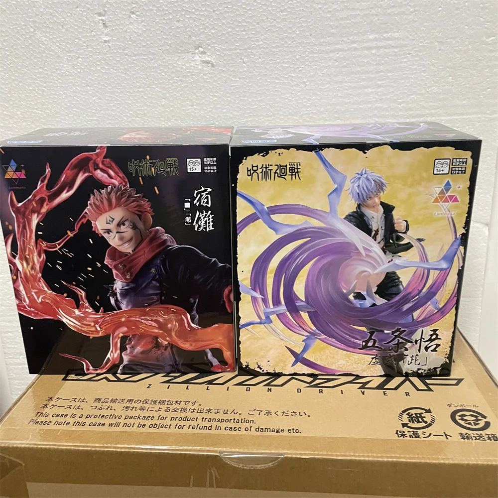 SEGA Original Anime Jujutsu Kaisen Ryomen Sukuna LUMINASTA SUKUNA FUGA Action Figure PVC Satoru Gojo LUMINASTA Toys Figurine