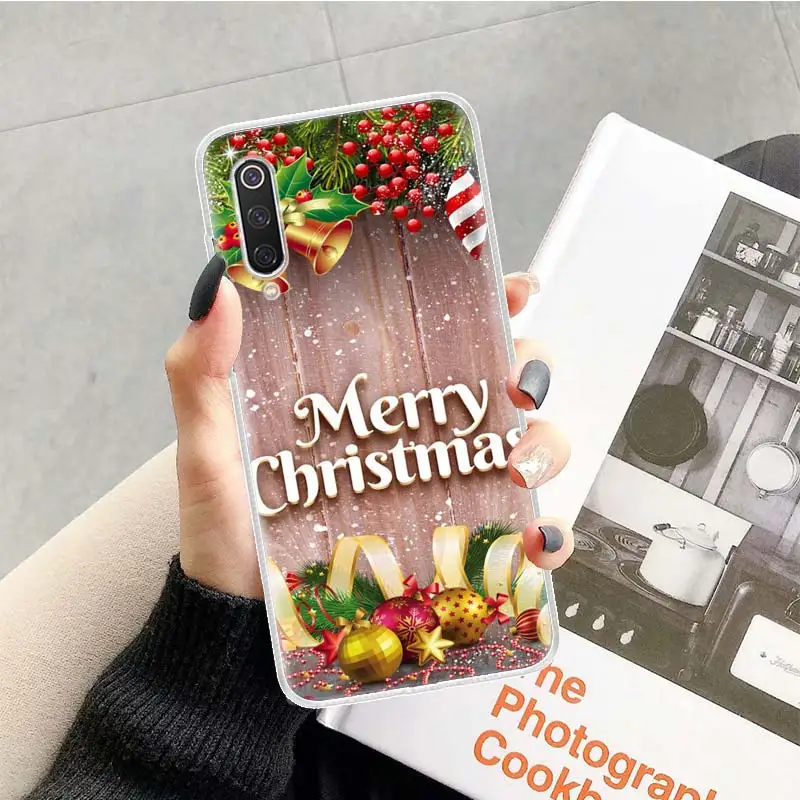 Merry Christmas gift New Year reindeer Phone Case For Xiaomi Redmi Note 13 12S 12 11S 10 9 8 10S 11 11T 11E Pro Plus + 9S 8T 7 5