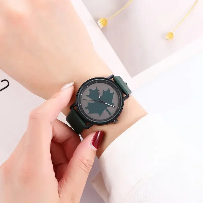 Fashion Ladies Leather Bracelet Quartz Watch Fancy Women Watches Jewelry Sophisticated And Stylish Women Watch