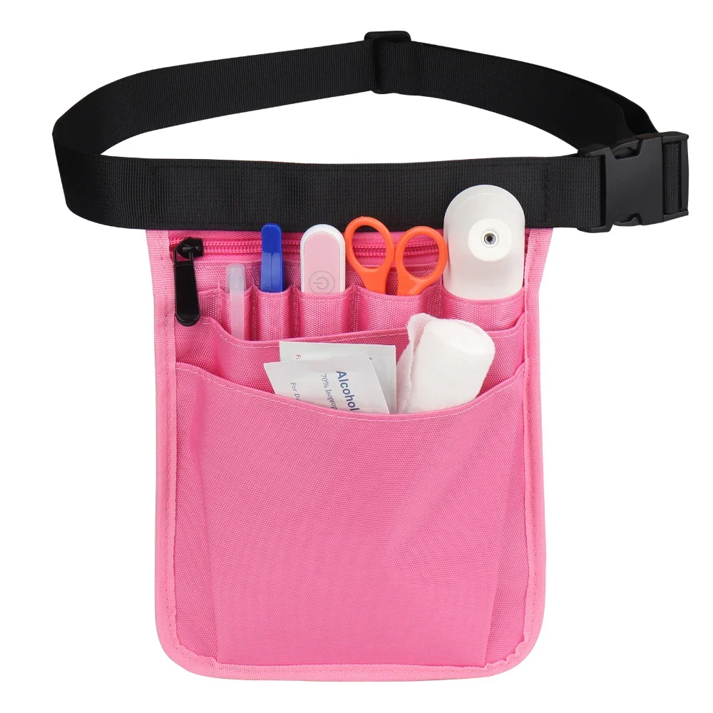

Fanny Pack Nursing Belt Organizer for Women Upgraded Version Nurse Waist Bag Shoulder Pouch Medical Supplies Storage Tool Bag