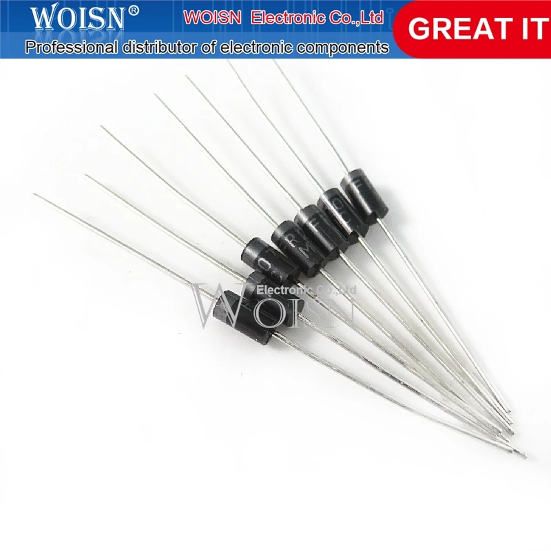 100PCS FR207 DO-41 In-Line High Voltage Fast Recovery Rectifier Diode