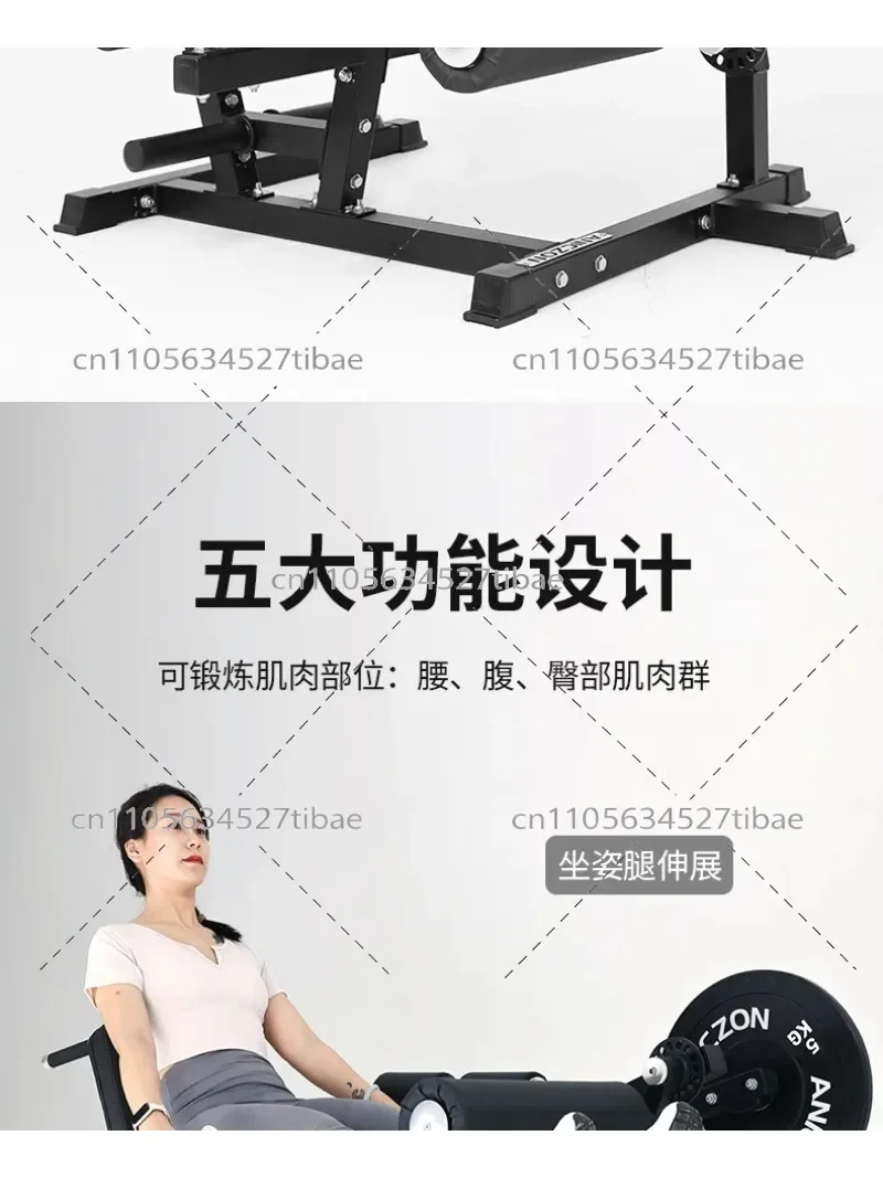 Multifunction Leg Strength Trainer Machine for Hamstring & Leg Muscle Flexion Extension Sitting Design Home Gym Equipment