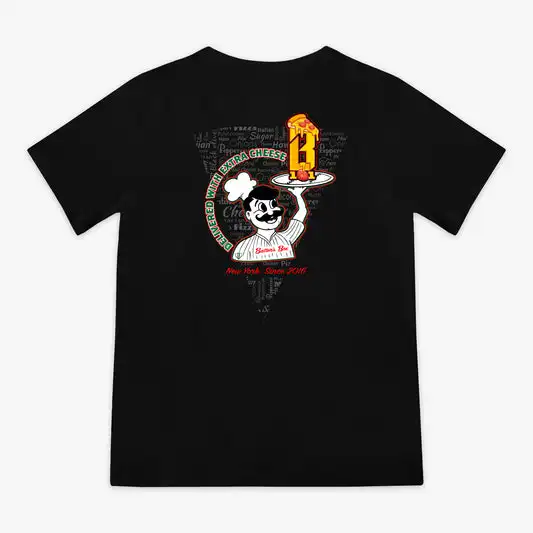 

New Round Neck Short-sleeved T-shirt Men's and Women's Large-size Casual Street Clothing Fashionable and Versatile Fun Printing