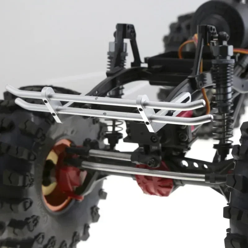 메탈 프론트 리어 범퍼 트렉스 TRX4 액시얼 SCX10 1/10 RC 크롤러 카 업그레이드 부품 액세서리