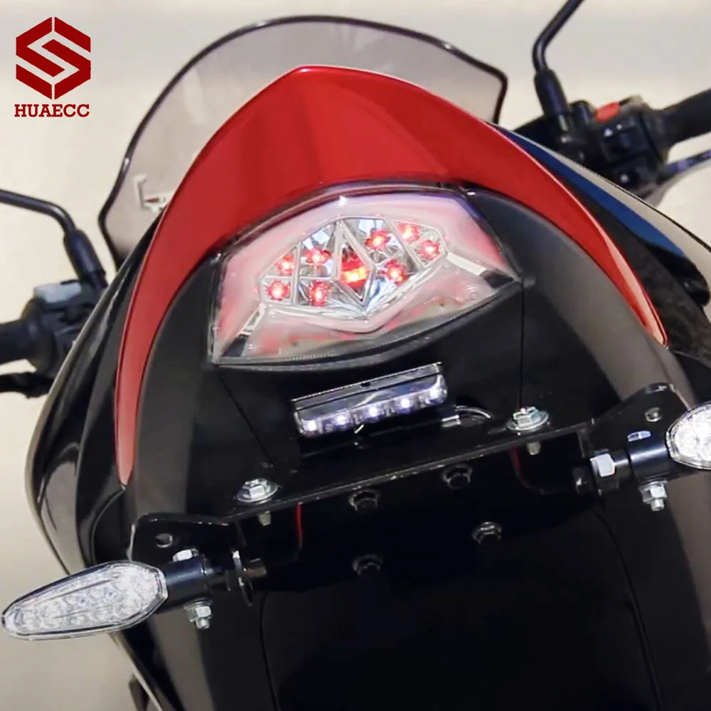 For Suzuki GSX-S750 GSXS 750 GSX S750 Rear Tail Light Brake Turn Signals Integrated LED Light for GSX-S1000 GSXS 1000F GSXS1000Z