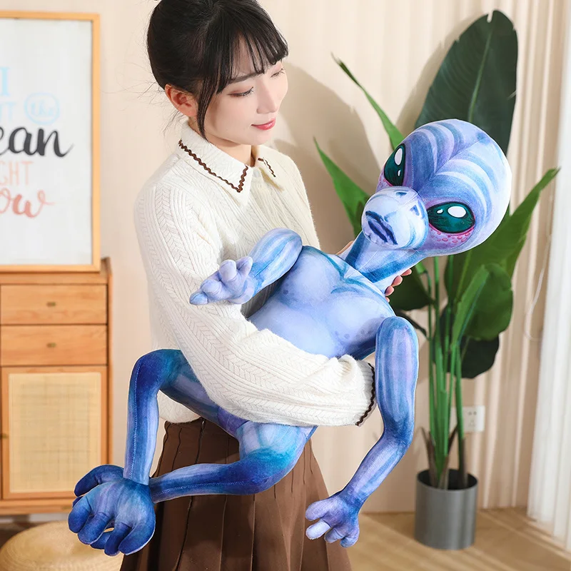 50-100cm New Fashion Alien Extraterrestrial Soft Stuffed Plush Doll Plush Animal Toy Creative Gift for Children Kids