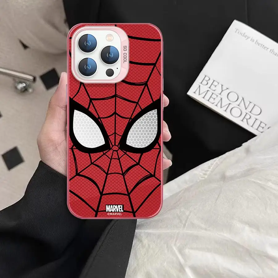 Marvel Spider Man Cool Phone Case for Apple iPhone 16 11 13 Pro 11 15 12 14 ProMax 15 14 16 12 Plus Cover