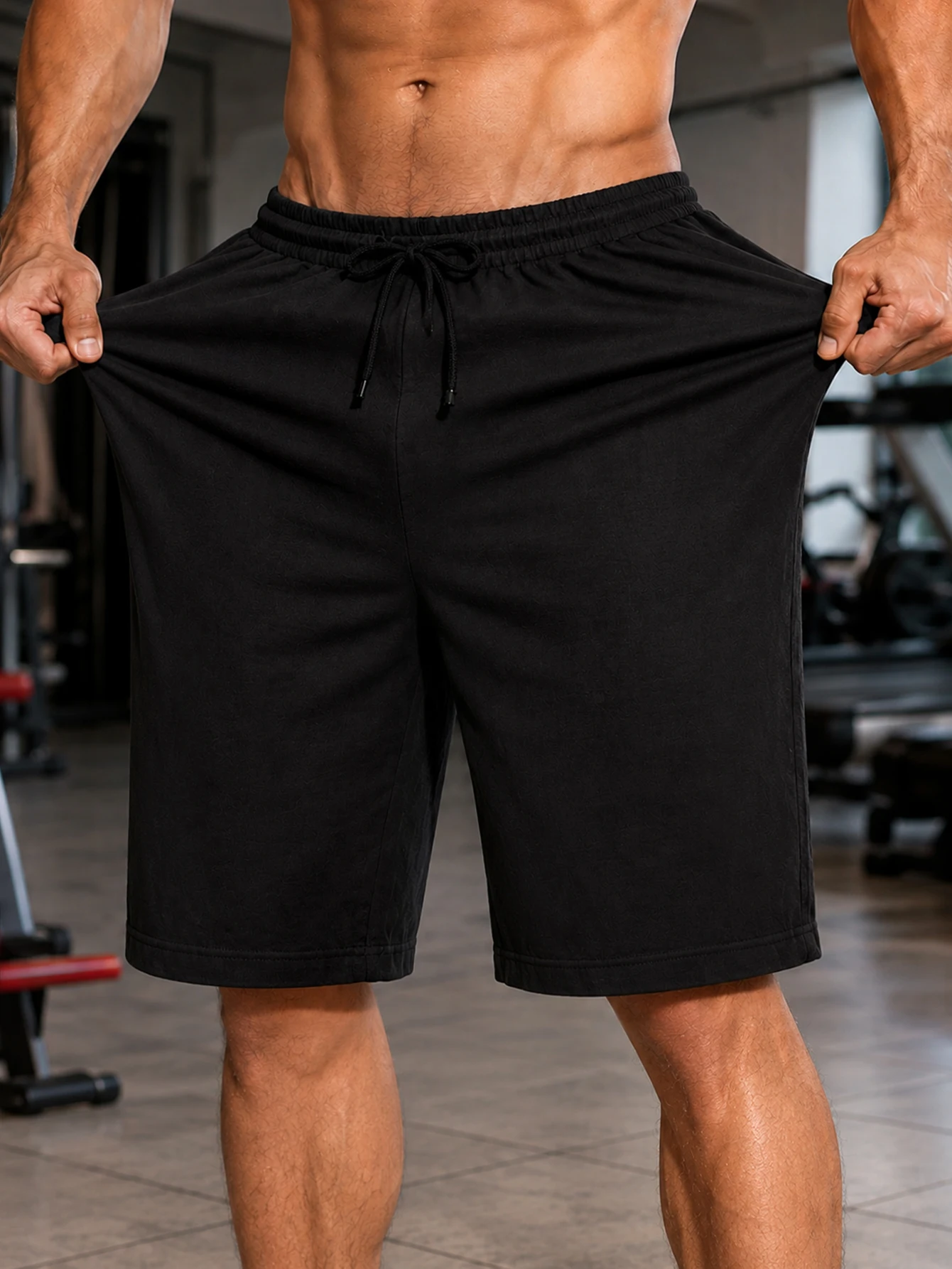 Herren-Shorts aus Baumwolle un – Short Linen Drawstring Bewertung und Preis