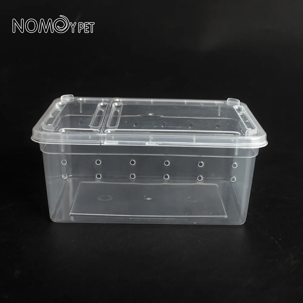 Reptile H3 Small Size Breeding Box Pet Snail Crawling Pet Box Hermit Crab Spider Scorpion Horned Frog Lizard Insect Box