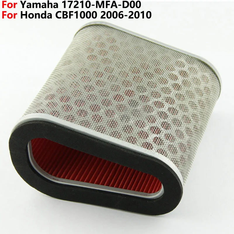 

Воздушный фильтр для мотоциклов для Yamaha Honda CBF1000 2006-2010 17210-MFA-D00, аксессуары для воздушного фильтра