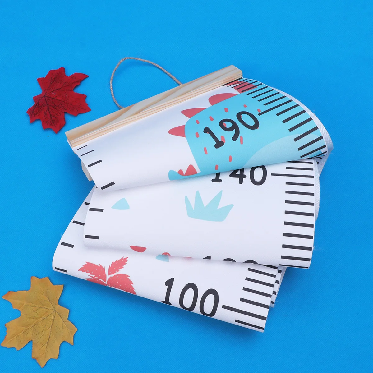 

1 Piece Kids Growth Chart Height Measurement Ruler Wooden Waterproof Wall Decal for Nursery Bedroom Decor Baby Tracker