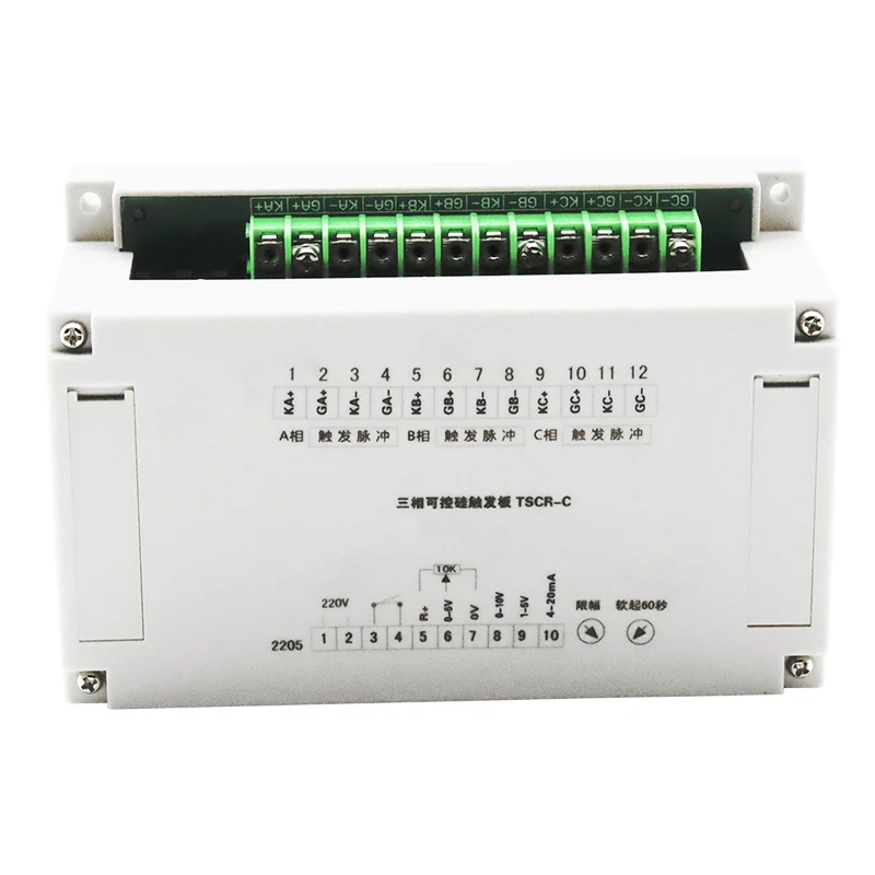 Three-Phase Thyristor Trigger Board Power Regulation And Voltage Regulation TSCR-C Thyristor Phase-Shift Soft Start