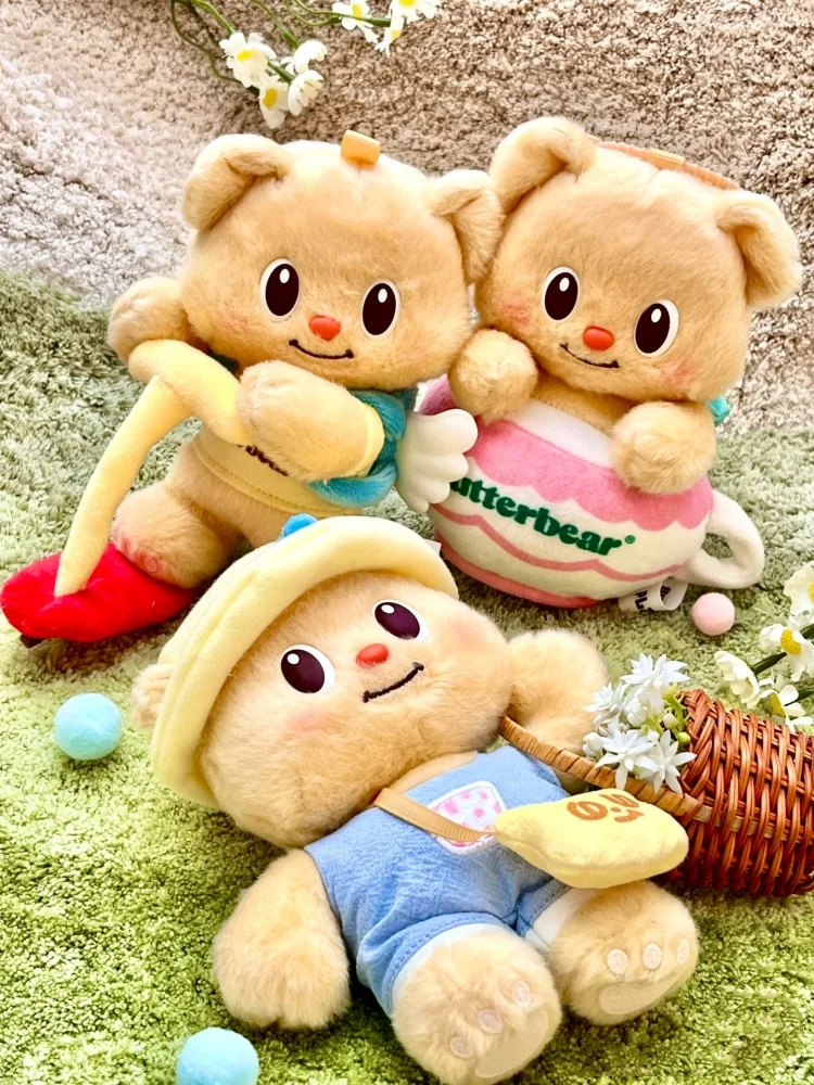 

Подлинная загадочная коробка, праздничная плюшевая серия Butterbear's, фигурка слепых коробки, милый настольный декор, кукла, коллекционные подарки на день рождения