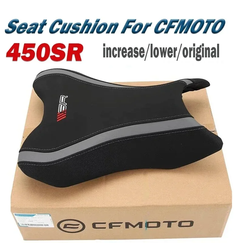 

Для CFMOTO 450SR 450SS 450NK комфортная подушка, модифицированная для повышения/нижнего сиденья, посылка, мото аксессуары