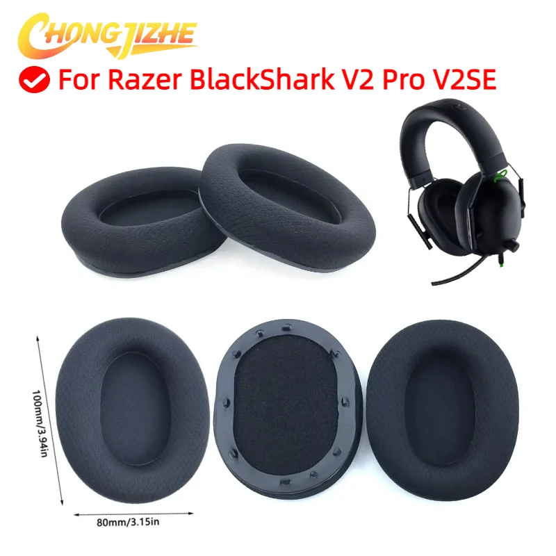 

Headphone Earpads for Razer BlackShark V2 Pro V2SE Headphones Replacement Ear Pads Cover Cushions Pillow Repair Parts