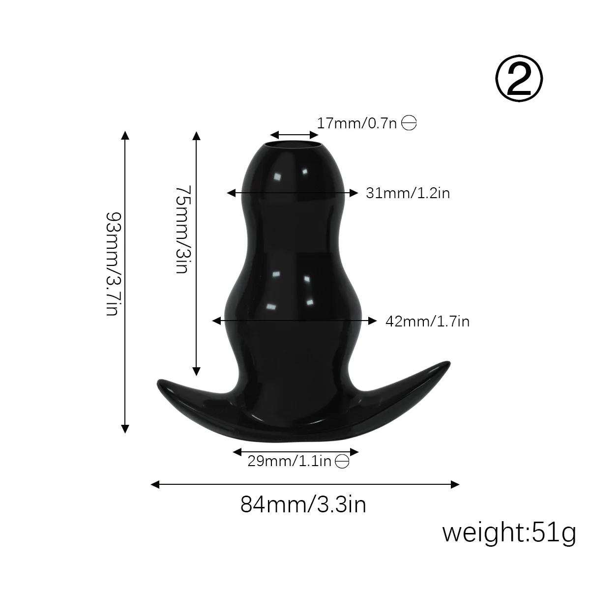 Soft Silicone Hollow Buttplug Speculum Expander Vagina Butt Plugs Adult Sex Toys For Woman Men Anal Dilation Plug Sex Products