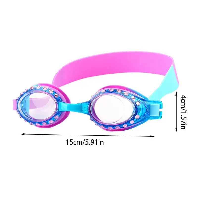 Leak Proof Glasses For Kids Swimming Goggles Cartoon UV Fogging Proof Swim Training Glasses For Children Kids Gifts