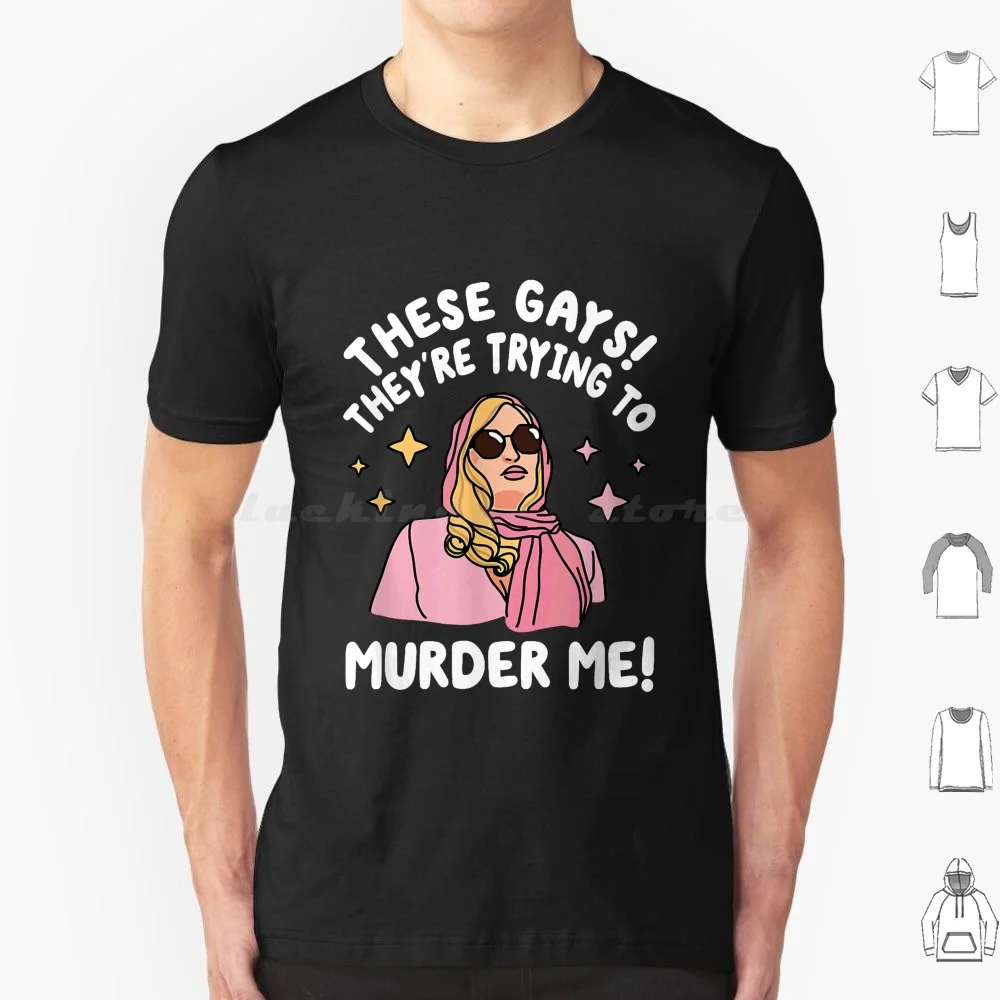 Jennifer Coolidge Unisex Jersey Short Sleeve Tee , These They're Trying To Murder Me Pride Shirt , Gifts , Gifts T Shirt Big