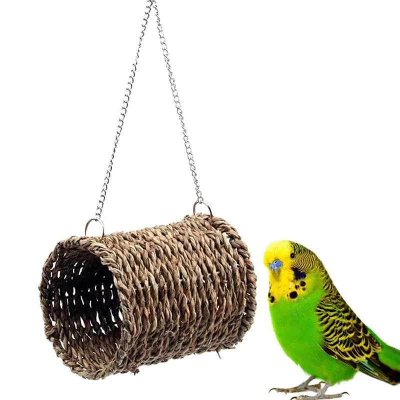 Bird\'s nest hammock, bird cage accessories, bird supplies, suspension bridge bird toys, parrot toys