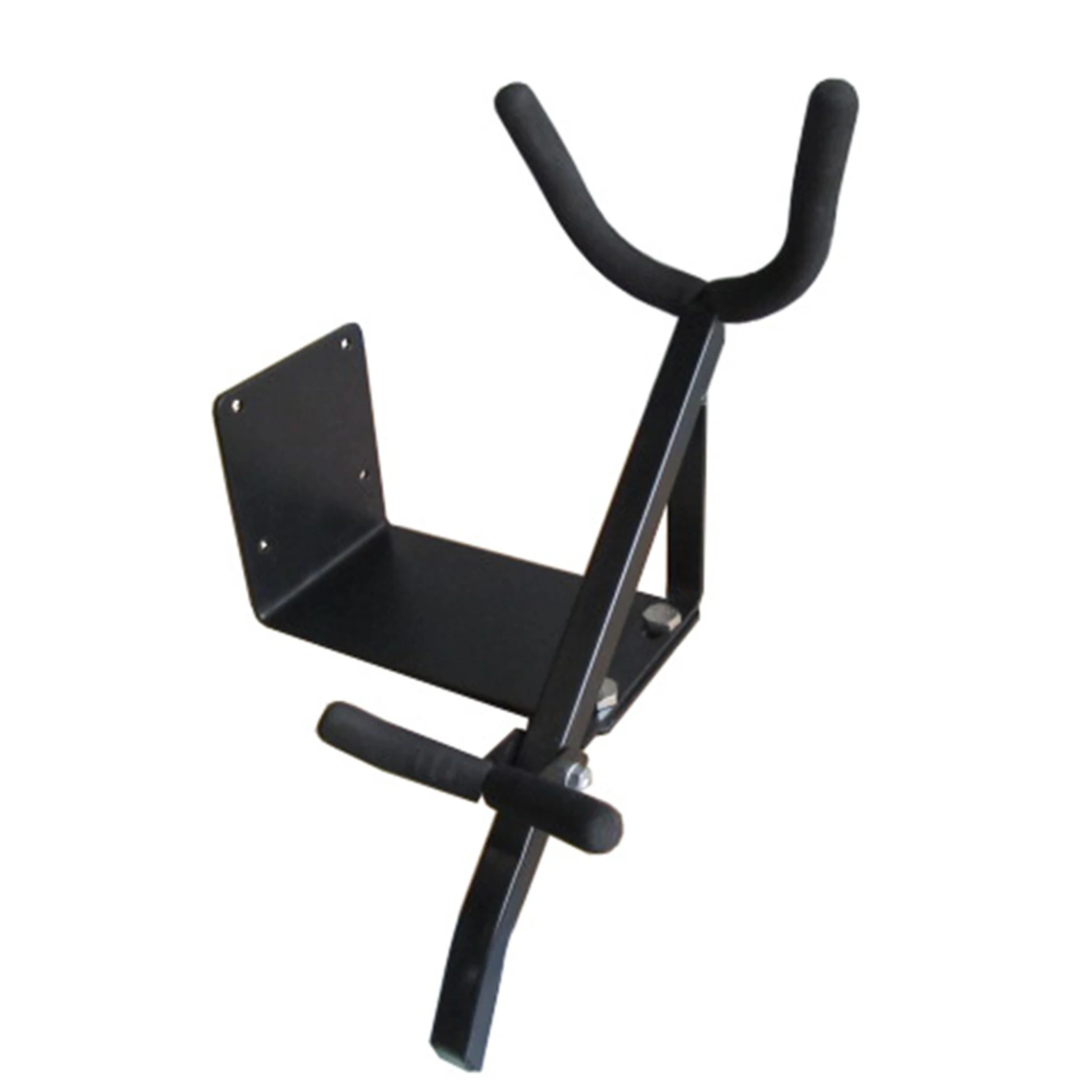 Support de Saxophone mural en métal robuste, présentoir flambant neuf, facile à utiliser, noir pour Saxophone Alto Tenor