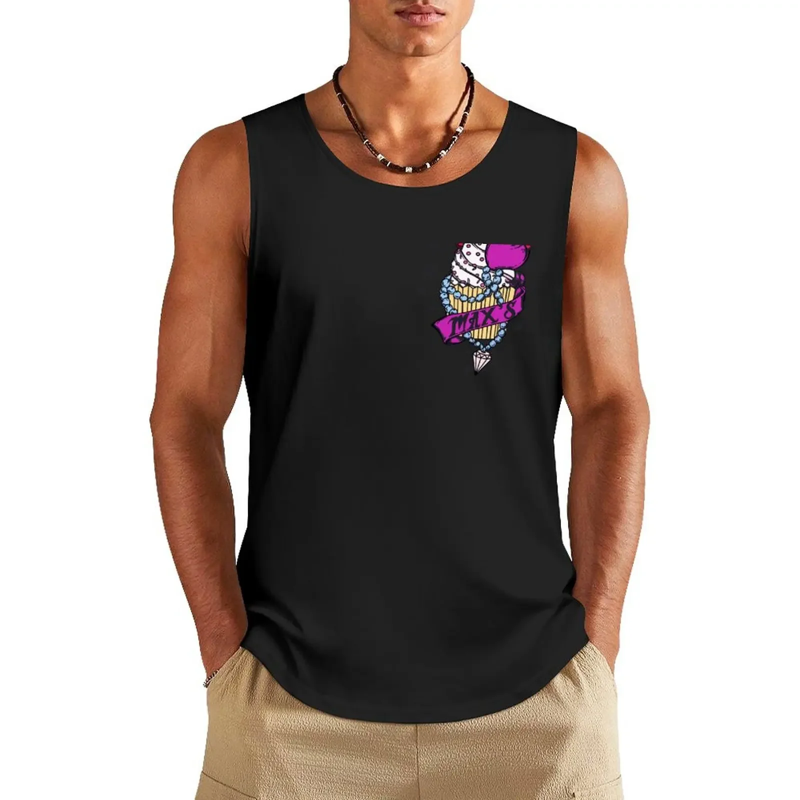 

MAX’S HOMEMADE CUPCAKES Tank Top muscle t-shirt bodybuilding for men bodybuilding men
