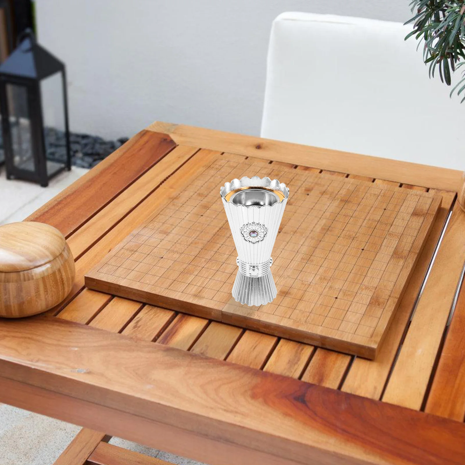 

Elegant Burner Fine Craftsmanship Incense Burner Holder for Arab Festivals Holiday Decoration Tabletop Censer Vintage