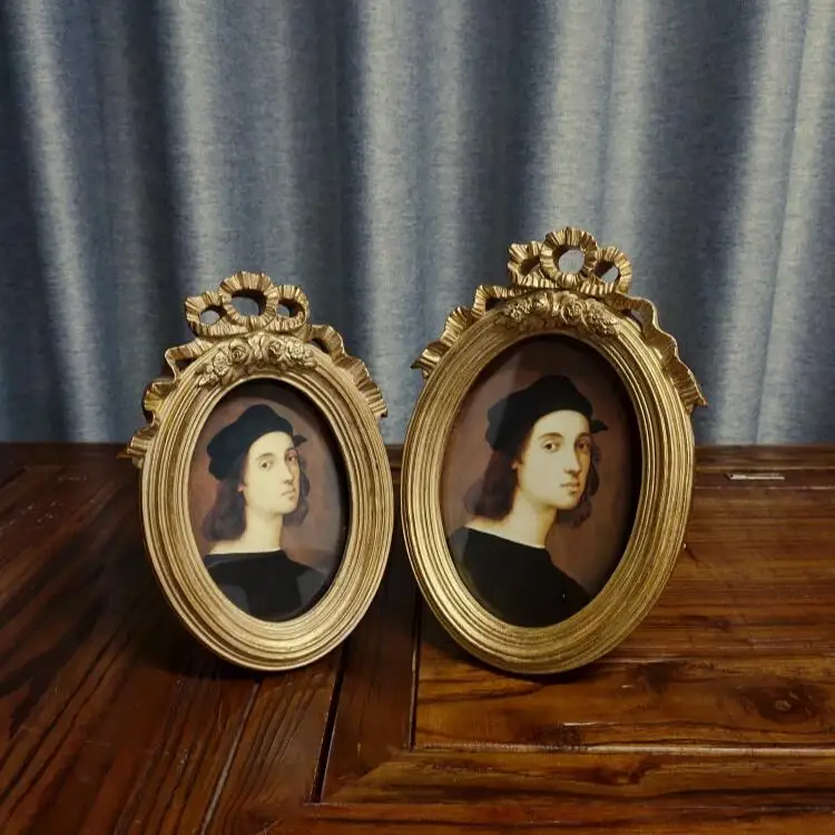 

Mutihome Wedding Room Decoration European Court Retro Wall Hanging Resin Photo Frame Classical Photo Frame Picture Frames