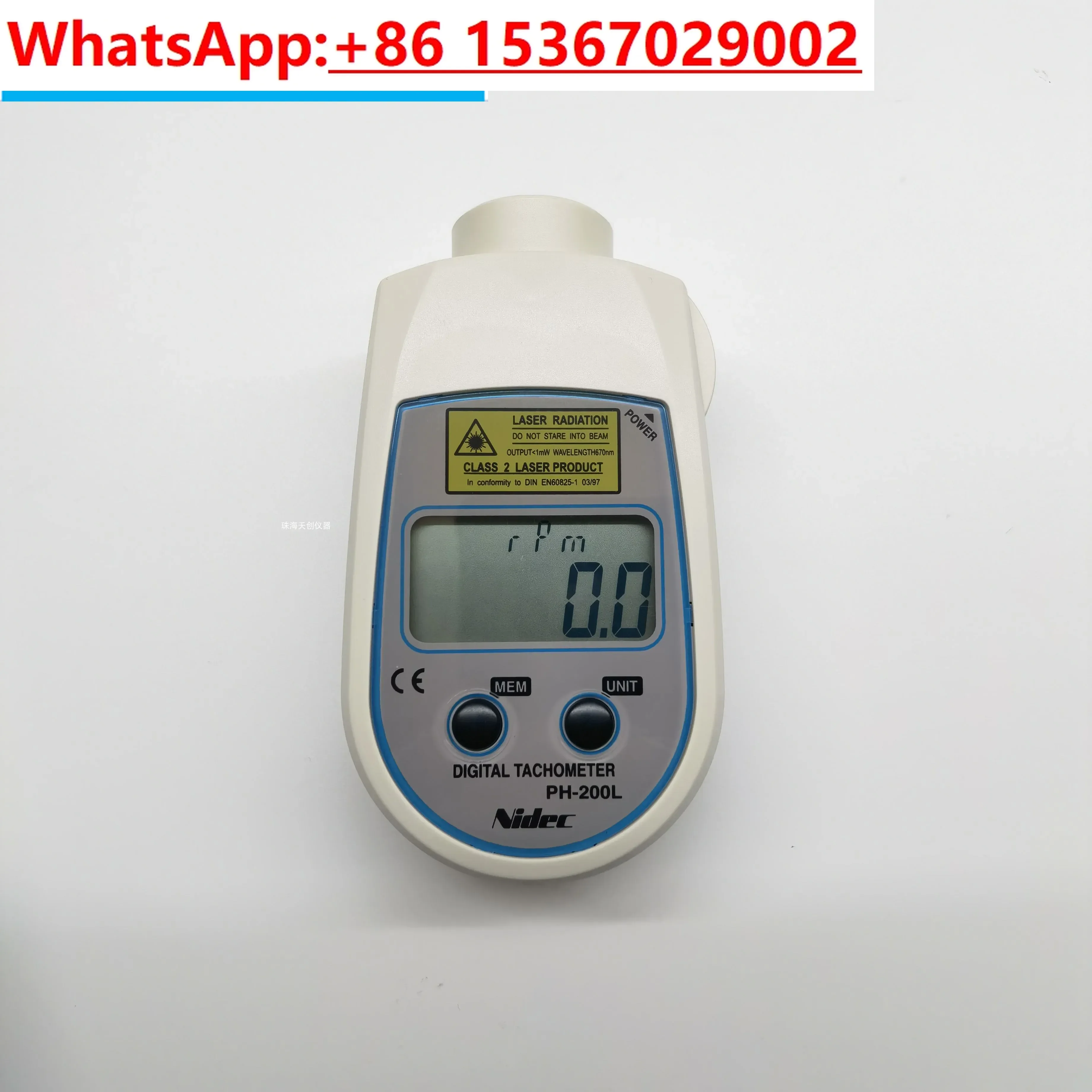 PH-100A/PH-200L/PH-200LC Laser Tachometer Contact Linear Velocimeter