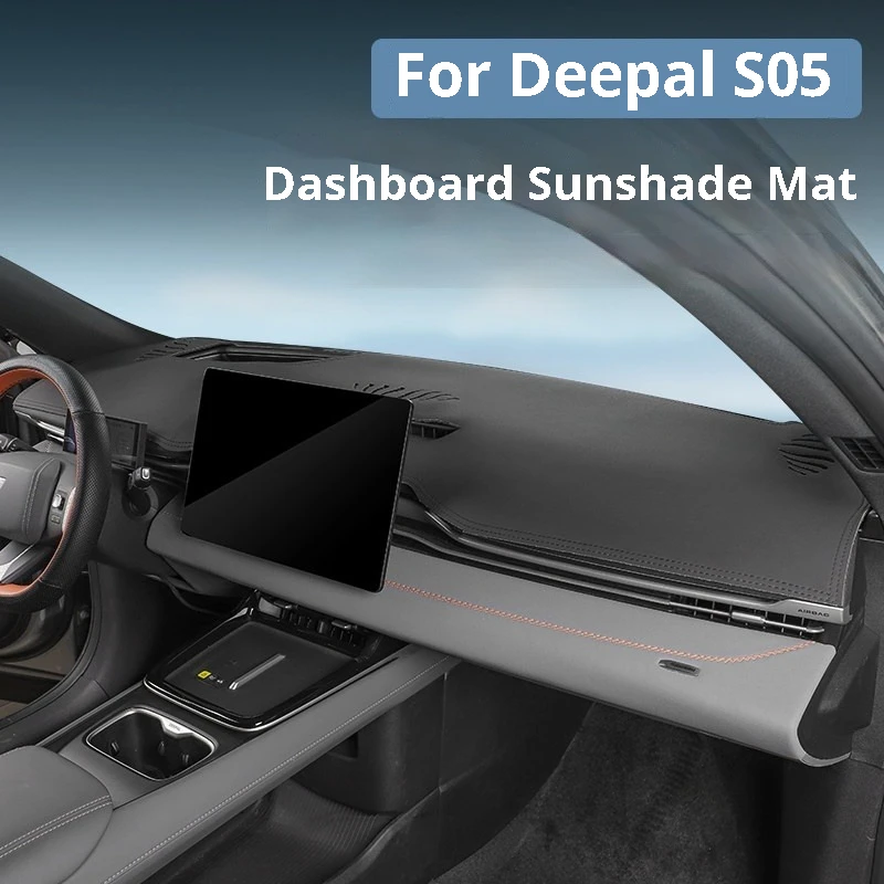 For Deepal S05 Center Console Dashboard Sun Cover Pad Anti-Scratch Anti-glare Mat Anti-slip Heat-insulating Interior Accessories