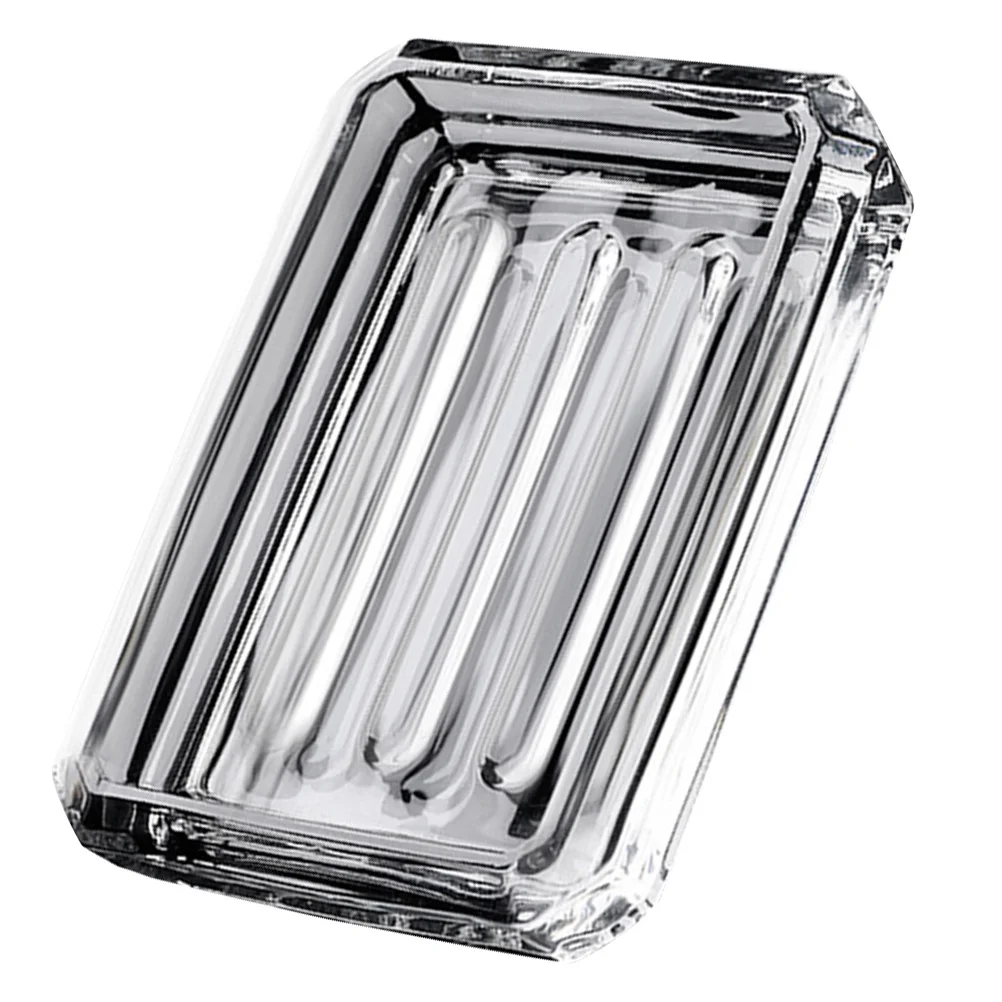 

Soap Box Central Design For Shower Bathroom Kitchen Soap Holder Container Organizer Non-Slip Toilet Supply Storage