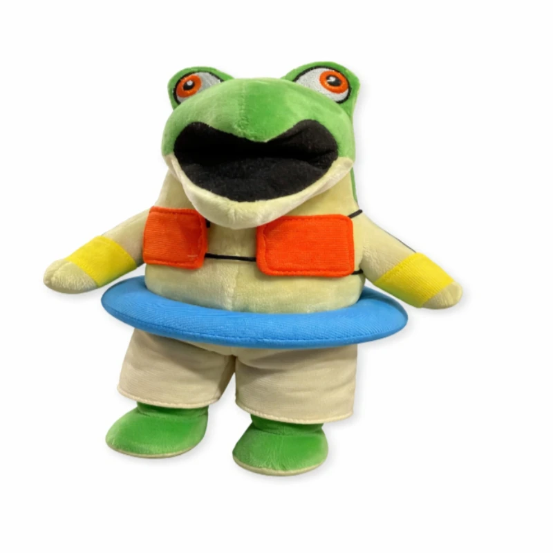 

New Stock Humpback Salmon The Sailor Team New Kawaii Plush Toy Soft Marine Animal Doll Gift for Children Girls Boys Room Decor