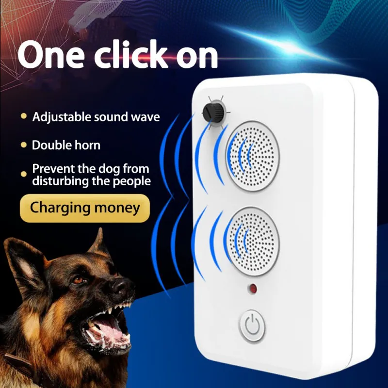 Anti Barking Device Outdoor Bark Control Device Sonic Bark Deterrents No Bark Device to Stop Dog Barking Dog Silencer Bark Box