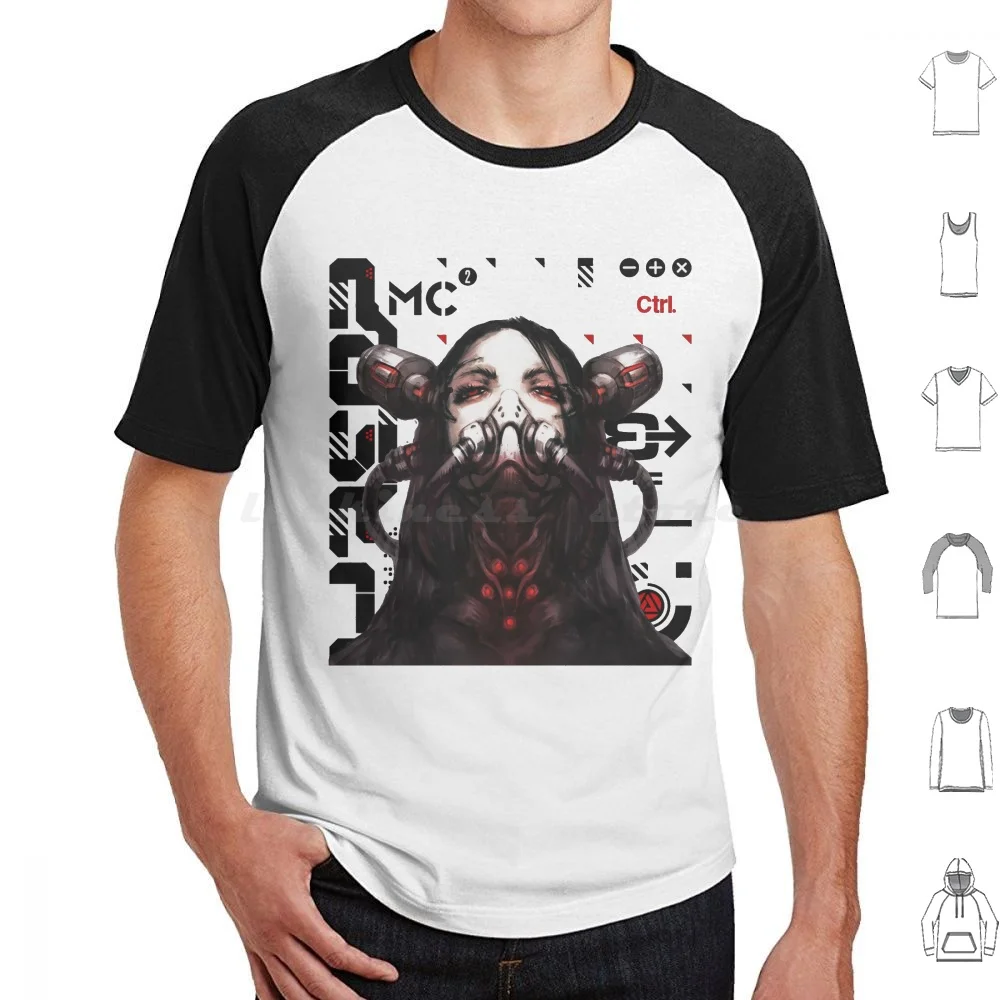 Gas Mask Girl Vaporwave Urban Style T Shirt Men Women Kids 6xl Vaporwave Japanese Cyborg Robot Glitch Hipster Future Fashion