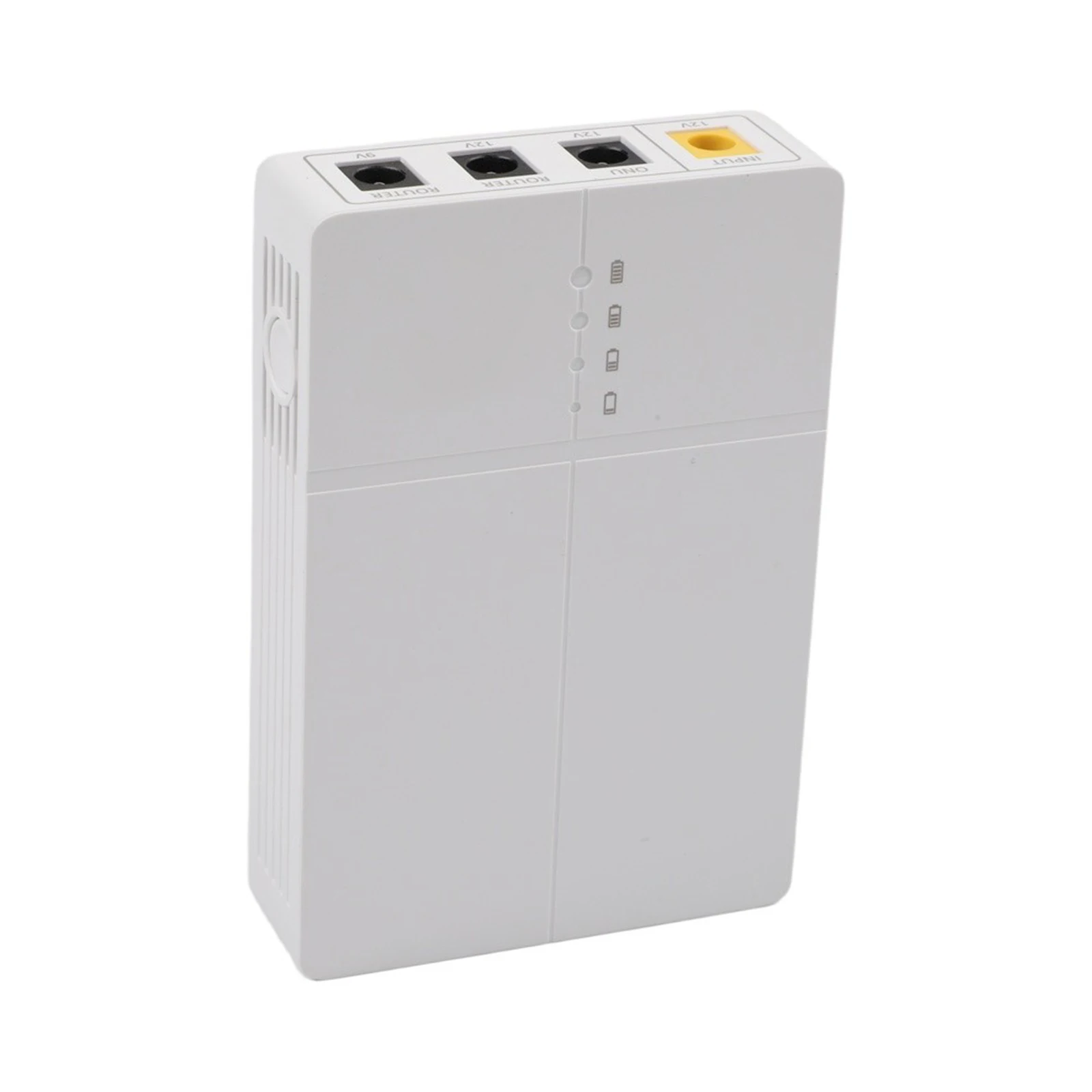 DC 5.5*2.1 Input Port Uninterruptible Power Supply Backup Power Supply Output Voltage 12V 9V for rugged ABS Material