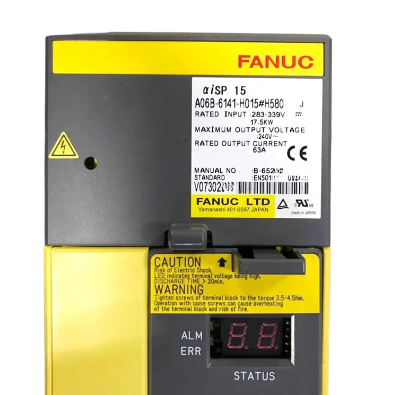 

Fanuc A06B-6141-H015#H580 Servo Drive In Stock Fast Shipping