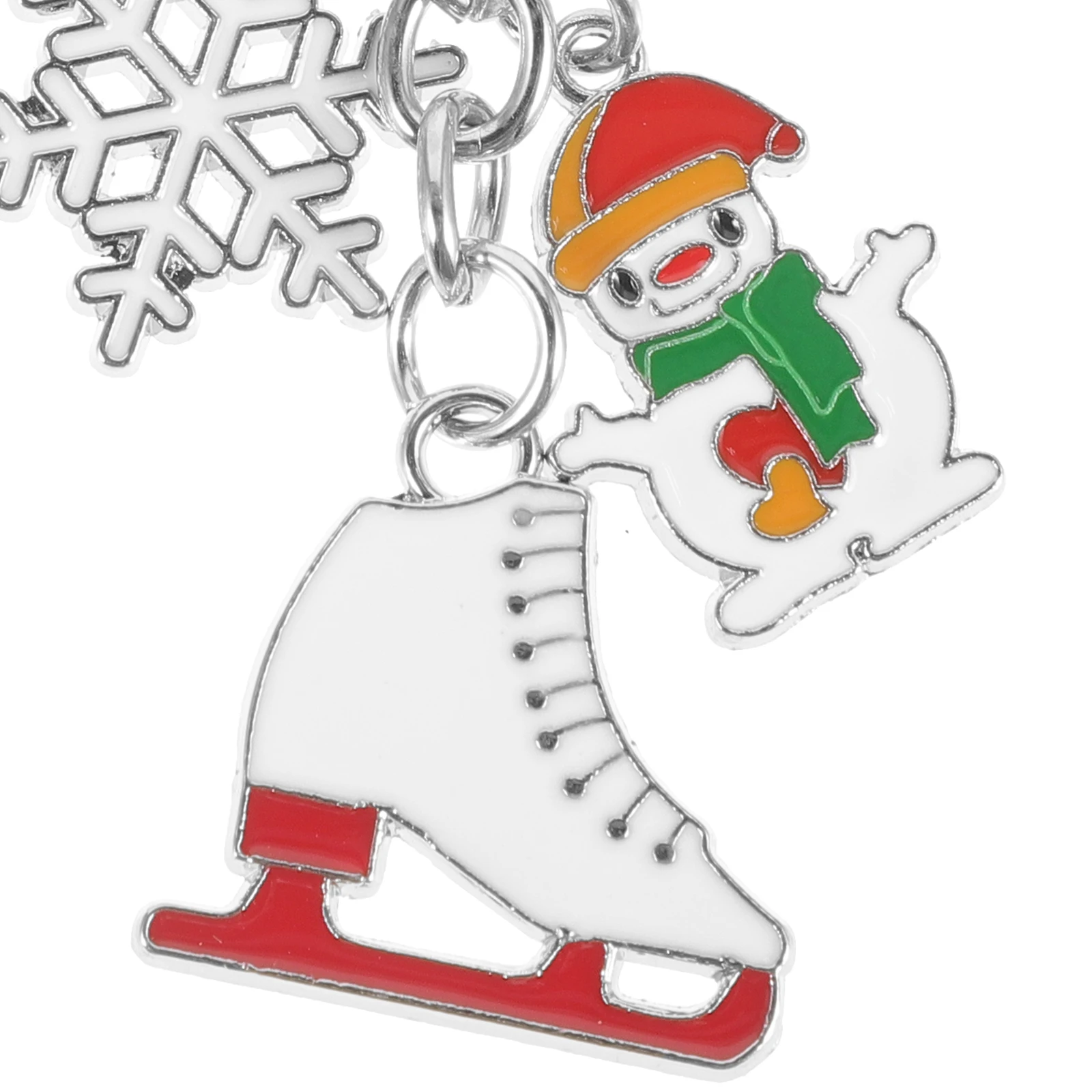 

Snowflake Key Chain Car Pendant Sports Zinc Alloy Aesthetic Keychain Men and Women