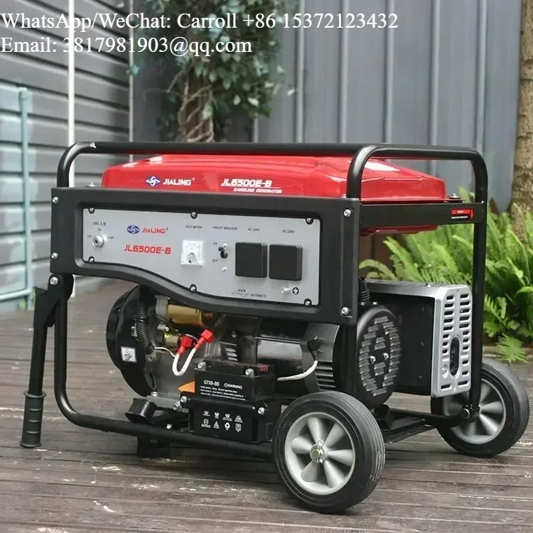 High quality generator 5kw engine single phase 8kw portable fuel generator 10kw suitable for family camping