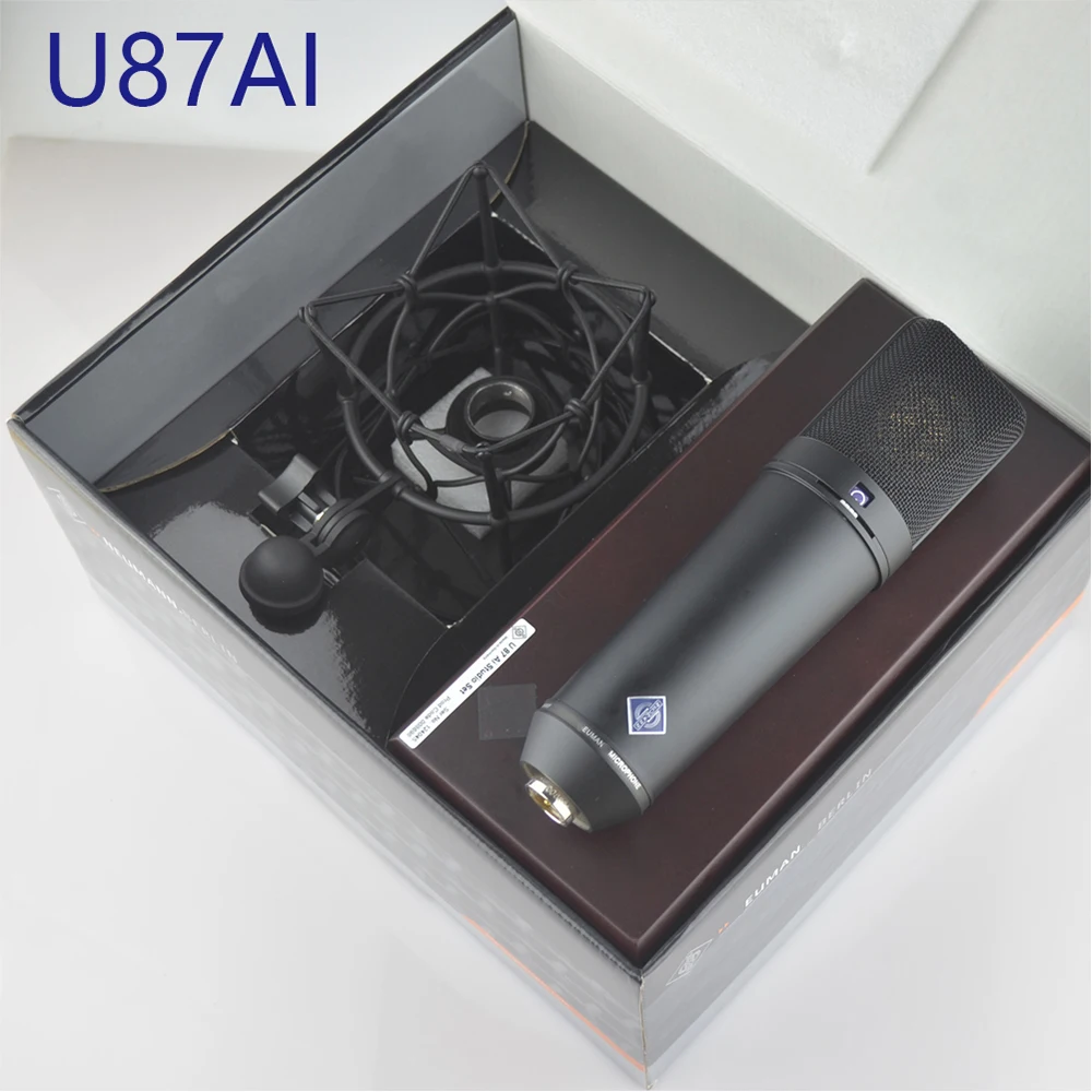 U87Ai top-level Microphone u87 ai Professional Recording Studio Audio Mic for instruments audio broadcast singing