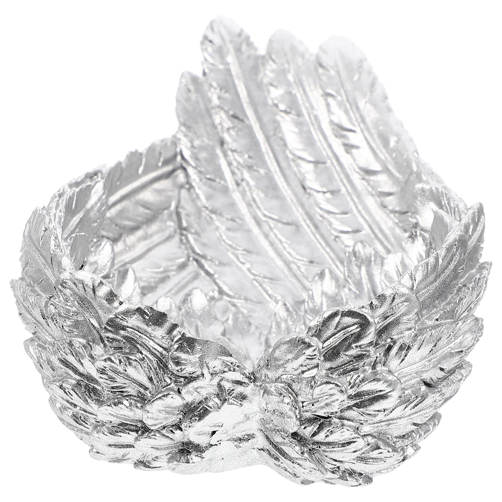 

Wing-Shaped Crystal Ball Stand Resin Craft Desktop Display Decorative Base Decoration Crystal Sphere Holder