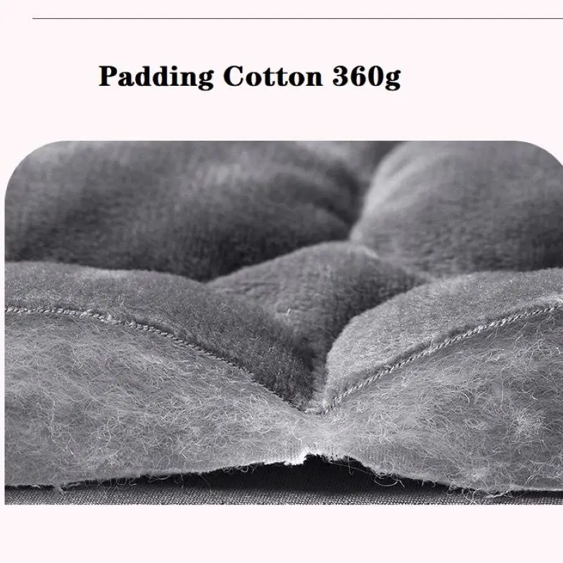 European Thicken Soft Plush Quilted Headboard Cover Solid Color Pink All-inclusive Velvet Bed Head Cover 180x70cm