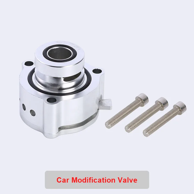 

Car Modification FORGE Pressure Relief Valve Base BOV1015 Suitable For GTI Magotan CC Turbocharged Silver Aluminum Alloy Base