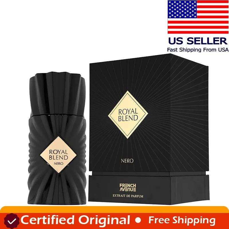 

French Avenue от Fragrance World - Royal Blend Nero - Extrait de Parfum - Парфюм для мужчин, 100 мл