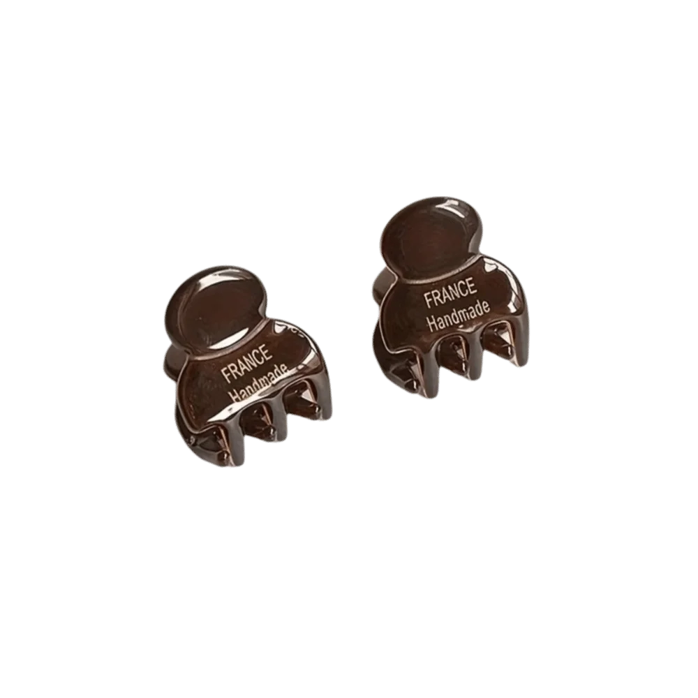 

1 pcs ​Sweet Cute​ ​Mini​ ​Hair Claw​ ​Acetate​ ​Hollow Out​ ​Hair Clips​ Gold Label ​Side Pins​ ​Women Hair Accessories​