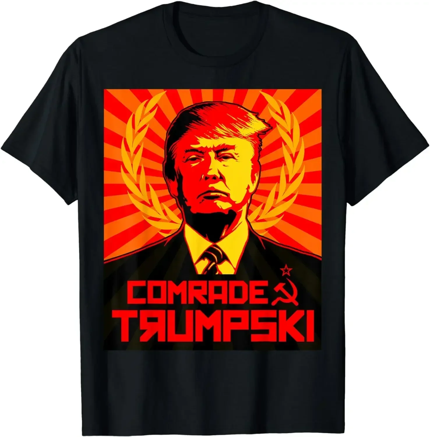 Comrade Trumpski Persist and Impeach Trump Russian Shirt Fashion Streetwear Print Clothes Men Clothing T-shirts  Anime Clothes