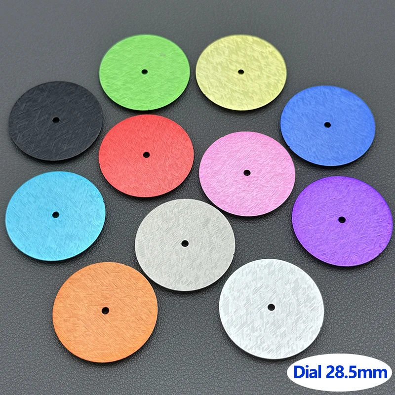 NH35 28.5mm Watch Dial 3.0/3.8/4.1 Position Watch Dial Replacement Fit for NH35 NH36 4R35 4R36 7S26 Movement  Mod Parts