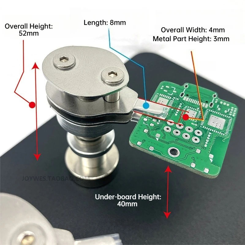 Magnetic Helping Hands Micro PCB Clamp for Electronics  Secure Fixing of Small Boards, Radio & Motherboard Components
