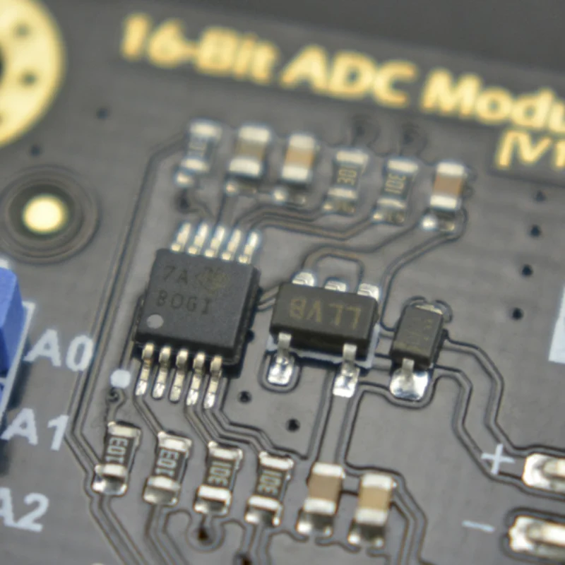 Modul konversi I2c Ads1115 16-Bit akuisisi Data Adc berlaku untuk Arduino Raspberry Pi