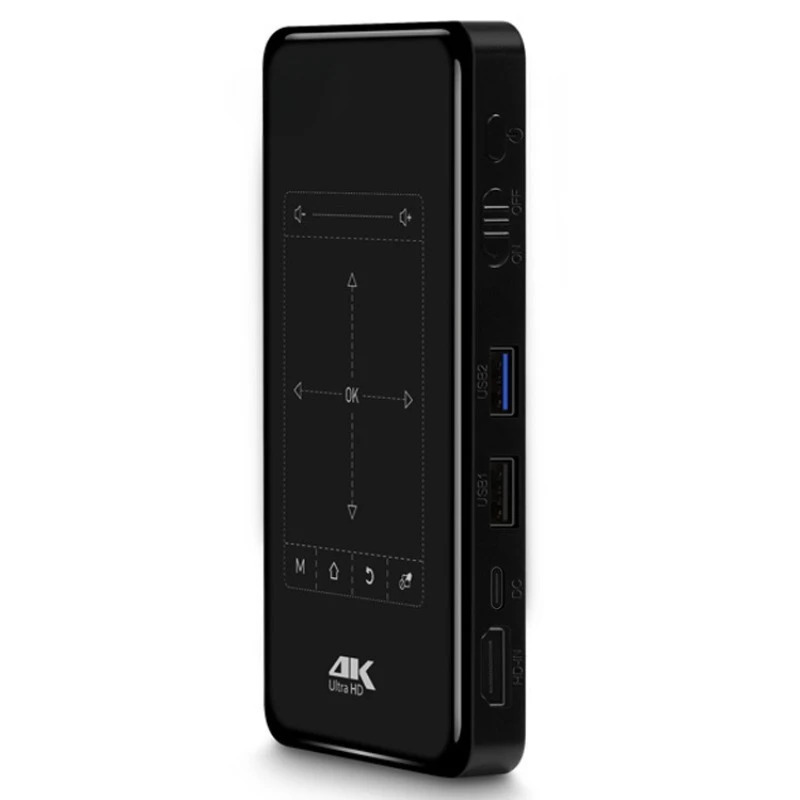 Projector 3D high definition DLP Android 9.0 Micro Office Home Connected Computer Projector