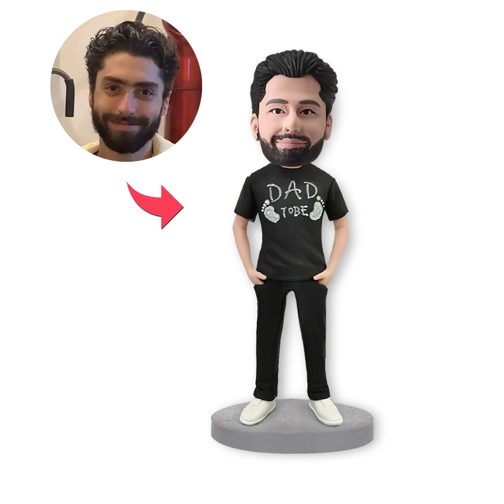 

Customized Bobblehead Dolls, Personalized And Handsome Bobbleheads, Fully Handmade, Suitable For Father's Day Gifts, Birthday